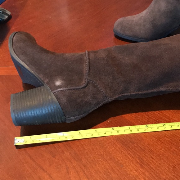 Franco Sarto brown leather riding boots size 7.5M - Picture 7 of 16